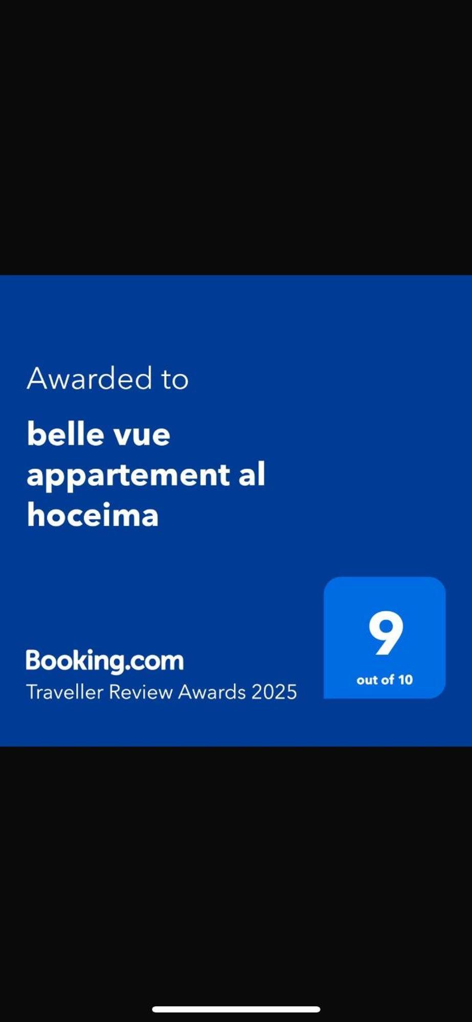 Belle Vue Appartement Al-Ḥoseyma Esterno foto